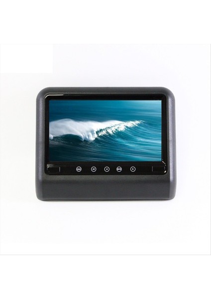Araba Backrest Multimedya Oyuncu Araç Başlığı Yastık Ekranı Eşya Ekran Araba Başlığı LCD Ekran Monitörü 9 Inç (Yurt Dışından) modelleri