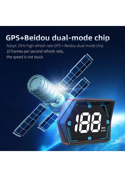 Güvenlik Uyarısı Uydu Hız Ölçümü Gps Araç Montajlı Hud Kafa Ekran (Yurt Dışından) fırsatları