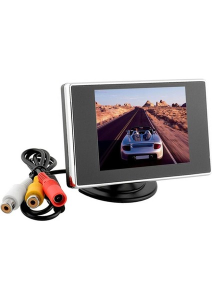 3 5 Inç Araba Monitörü Ters Monitör Iki Yönlü Video Araç Aksesuarları (Yurt Dışından) fırsatları