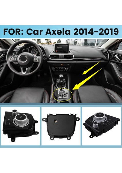 Araba Konsolu Kontrol Anahtarı Gezinme Yüzey Çerçevesi Konsol Kontrolör Mazda 3 Axela 2014-2019 BHN1-66-CM0C (Yurt Dışından) fırsatları