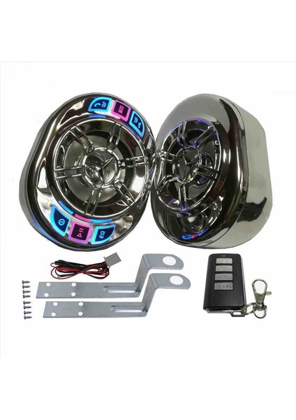 4x Motosiklet Stereo Hoparlörler 3 5 Inç Bluetooth Pansiyonu Motor Scooter Bike Atv Utv Için Su Geçirmez Fm Ses Utv (Yurt Dışından) fiyatları