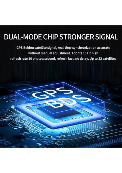 Arabalar Araba Hud H4 Gps Hız Göstergesi Ilk Renkli Büyük Yazı Tipi Dijital Hızölçer Gps Için (Yurt Dışından) indirimleri