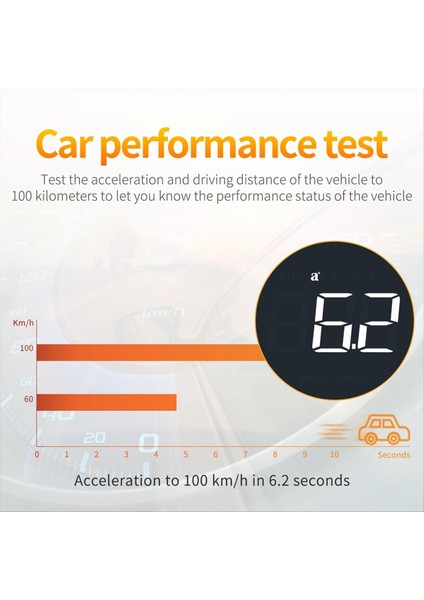 Araba Hızı Ekran Başlangıç Ekran Gezinme Gps Kafası Tüm Araçlar Için Dijital Saat Yön Ekranı (Yurt Dışından) fırsatları