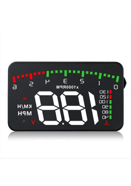A900 Obd Hud Kafa Araç Araç Uyarı Uyarı Ön Cam Projektör Su Sıcaklık Voltaj Taşometre Rpm Mph (Yurt Dışından) modelleri