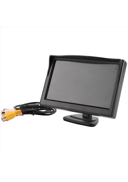 3 Set 5 Inç 800X480 Tft LCD Hd Ekran Monitörü Araba Yedekleme Kamerası/arka Görünüm/dvd Için Çift Montaj Braketi ile (Yurt Dışından)