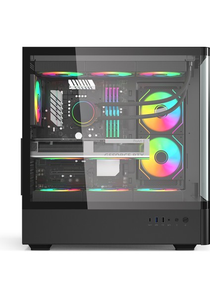 Nextgen E I5-14400F 32GB 1tb M.2 Nvme Rtx 4060 8gb 240MM Sıvı Soğutma Oyuncu Masaüstü Bilgisayarı modelleri