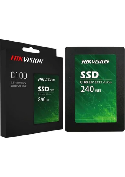 240Gb Ssd Disk Sata 3 Hs-Ssd-C100-240G 550Mb-450Mb Harddisk modelleri