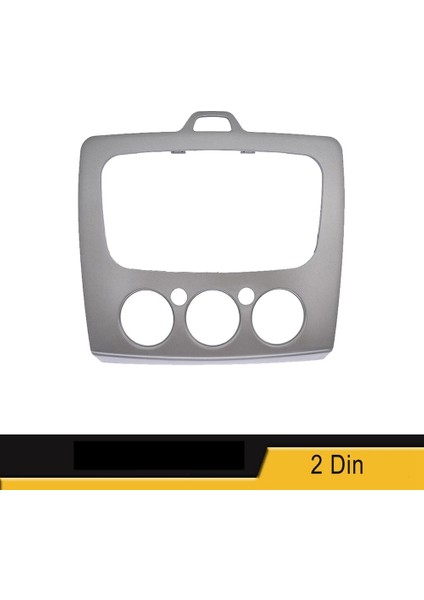 Araba Radyosu Stereo DVD Panel Çerçevesi Sesi Ford Focus Mk2 Için Gösterge Tablosu Çerçevesi 05-08 Mk2 5 09-13 (Yurt Dışından) fiyatları
