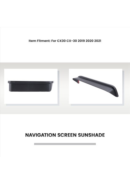 Mazda CX30 Cx-30 2019 2020 2021 Için Araba Merkezi Konsol Navigasyon Ekranı Güneşlik Kapak Aksesuarları (Yurt Dışından) modelleri