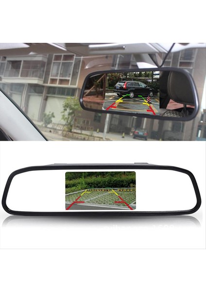 Araba LCD Ayna Monitörü Park Ekranı Arka Görünüm Için Otomatik Ekran Yardımı Kamera (Yurt Dışından) modelleri