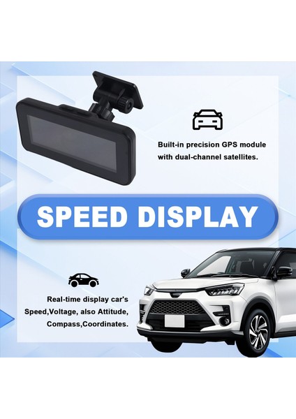 Tüm Arabalar Için M60 Araba Gps Hud Speedometre Akıllı Incinometre Off-Road Hız Ekran Eğim Alanı Açısı Pusula (Yurt Dışından) indirimleri