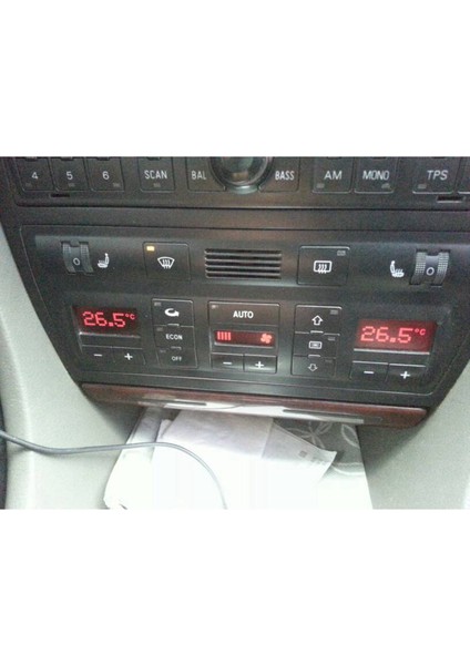 2pcscar LCD Ekran Ekran Klima Piksel Onarımı For-Audi A6 (4f) / Q7 (4l) 2005-2012 (Yurt Dışından) fırsatları