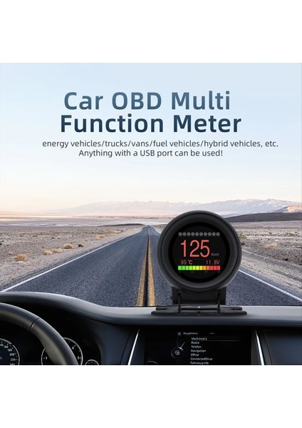 Araç Obd Hız Gösterimi Başlıyor Ekran Dijital Ölçer Kilometre Su Sıcak Yağı Basınç Zamanı Mesafe Hız Göstergesi (Yurt Dışından) fırsatları