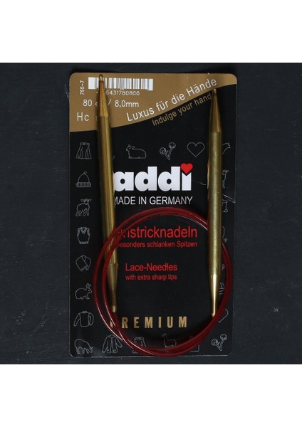 Addi 8mm 80CM Klasik Misinalı Dantel Şişi - 755-7