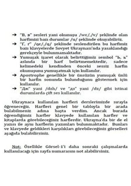 Ukraynaca Öğren Türkçe Konu Anlatımlı Mesleki Hazırlık Kitabı 178 Sayfa