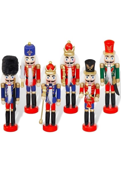 Kurşun Asker Ahşap Dekoratif Eşya (6lı Set 13CM) modelleri