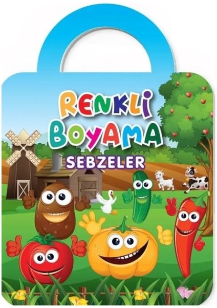 Renkli Boyama-Sebzeler