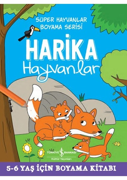 Harika Hayvanlar - Süper Hayvanlar Boyama Serisi