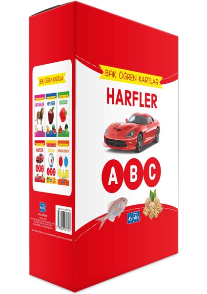 Harfler - Bak Öğren Kartlar