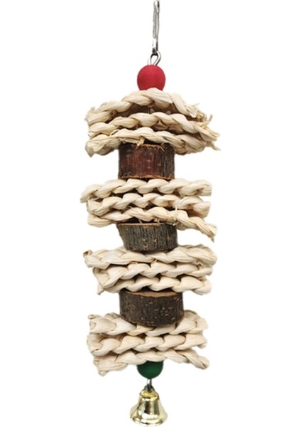 Trendme Hasır Kemirme Stres Kuş Kafes Oyuncağı