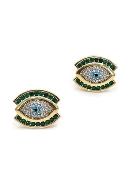 Taşlı Vip Küpe - Altın fiyatları