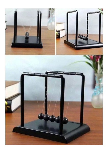 Ev Ofis Dekorasyonu Büyük Boy Newton Masa Süsü Metal Sarkaç Topu fiyatları