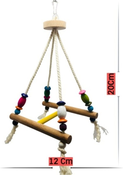 Uniq Bird Toys Kuş Oyun Salıncağı Hamak fiyatları