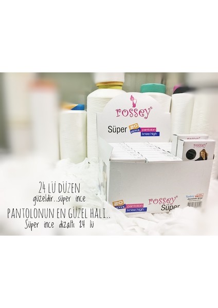 Süper Ince 24LÜ Dizaltı Çorap-Sahra 51-(1 Box=24 Çift)