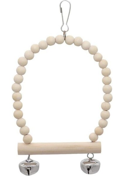 Trendme Uniq Bird Toys Ahşap Zilli Kuş Salıncağı fiyatları