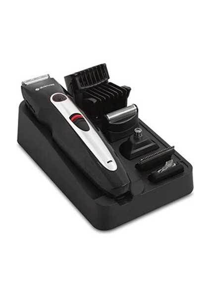 SC-810 Şarjlı Saç Sakal Tıraş Makinesi 8 In1 Erkek Bakım Seti