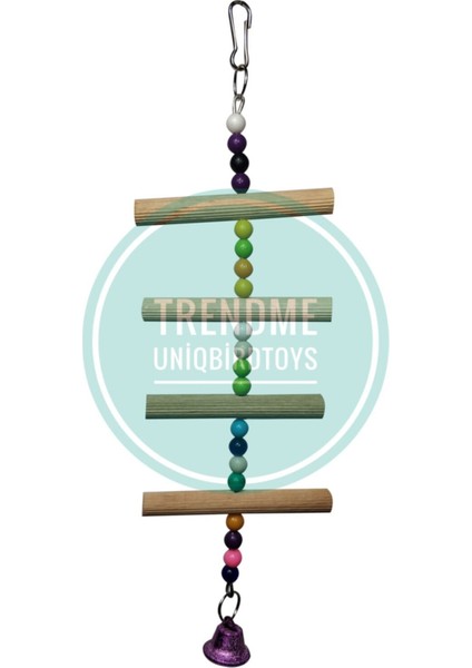 Uniq Bird Toys Boncuklu Kuş Oyuncağı