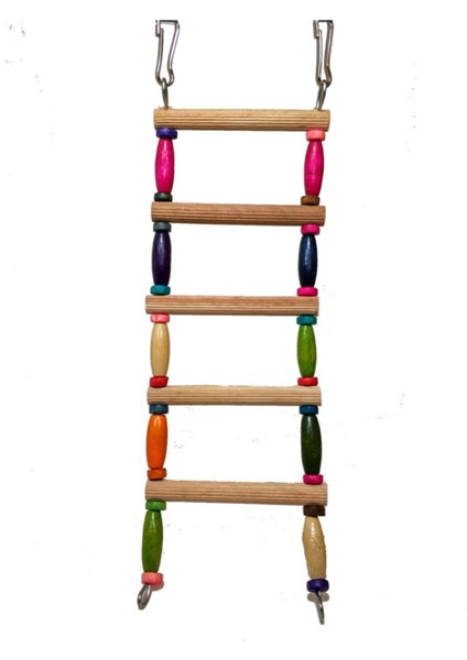 Ahşap Boncuklu Kuş Merdiveni modelleri