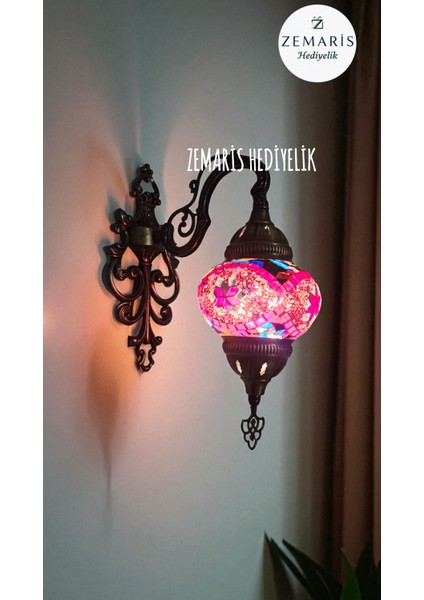 El Yapımı Otantik Mozaik Duvar Apliği