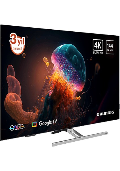 Grundıg 55GO 990A 55 Inç 139 Ekran Uydu Alıcılı Google Tv Smart 4K Ultra Hd 144 Hz OLED Tv modelleri