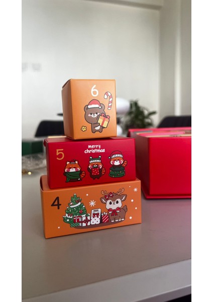 🎄 24 Bölmeli Boş Advent Calendar Kutusu – Yeni Yıl & Noel Hediye Kutusu 🎁 | Sürpriz Kutusu | Şık ve Dayanıklı Tasarım fırsatları