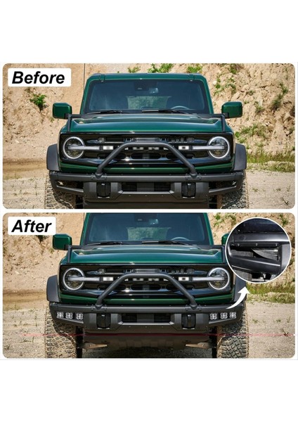 Ön Tampon LED Sis Farları Ford Bronco Için Montaj Braketi (Yurt Dışından) fiyatları