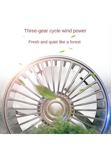 Araba Arka Çift Kafa Fan F4207 USB Arayüz Araba Araç Çok Işlevli Uygun Pratik Araba Fan (Yurt Dışından) indirimleri