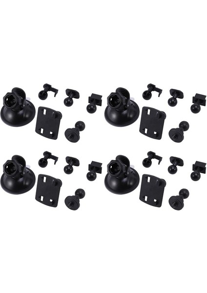 Çizgi Cam Tutucu Araç Video Kaydedici Için 4x Araba Vantuz (Yurt Dışından)