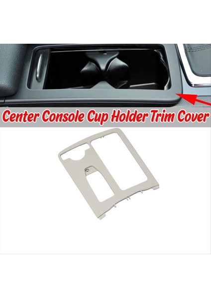 Araba Merkezi Kupa Tutucu Içecek Kupası Tutucu Tepsi Depolama Kapağı Mercedes Benz C-Serisi W204 2046800107 Gri (Yurt Dışından) fırsatları