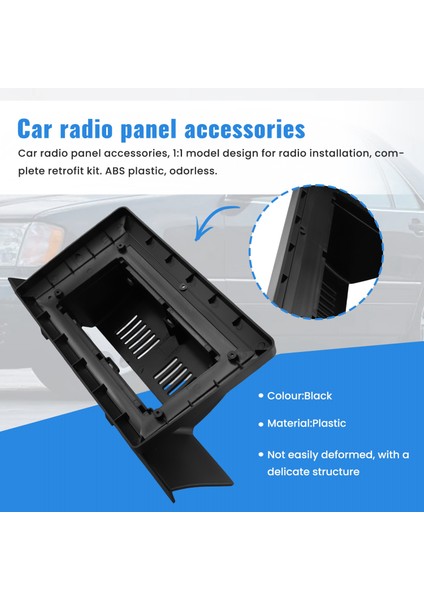 Araba Çerçevesi Fasya Adaptörü Android Radyo Dash Takım Paneli Kiti Sınıf W140 Için (Yurt Dışından) indirimleri
