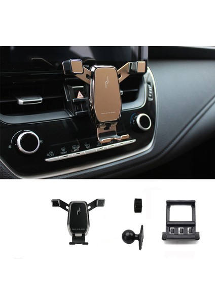Toyota Corolla Altis Aksesuarları Için 2x Araba Montaj Tutucu Hava Havalandırma Klipli Cep Telefonu Tutucu 2019 2020 Aksesuarlar (Yurt Dışından) fırsatları