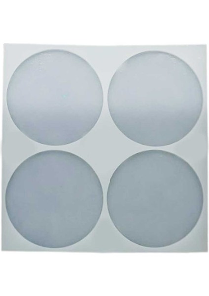 Epoksi Bardak Altlığı 10 cm Yuvarlak 4 Lü