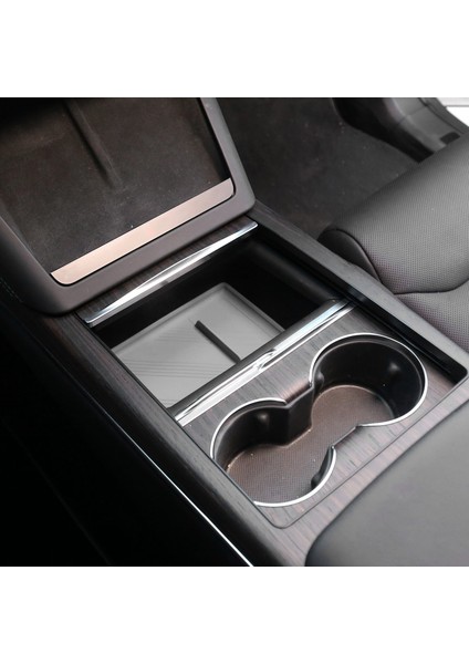 Tesla Model x Için Merkezi Kontrol Üst Depolama Mat Koruyucu Pedler Araba Yastık Aksesuarları Gri (Yurt Dışından) modelleri