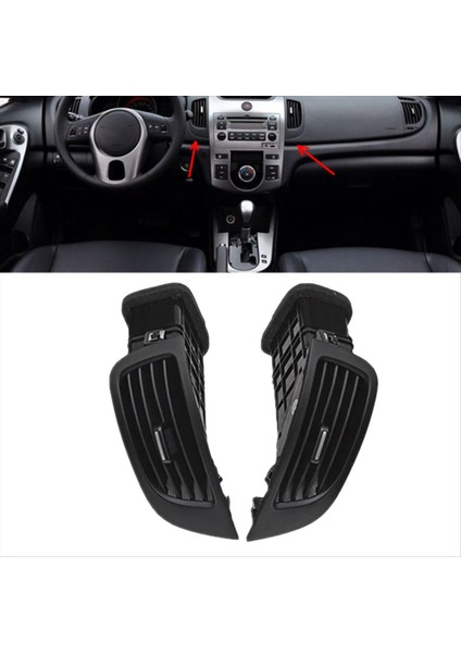 Araba Gösterge Tablosu Orta Klima Hava Havalandırma Montajı 97440-1M100WK 97430 Kia Forte Cerato Koup Için 2009-2013 A/c Çıkış (Yurt Dışından) fırsatları