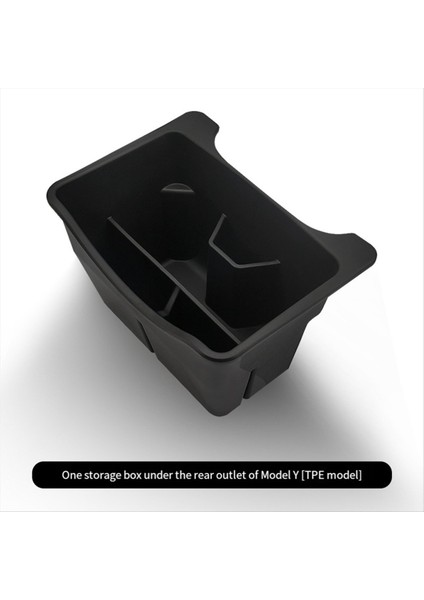 Tesla Model 3 Y Iç Modifikasyon Aksesuarları Için Arka Hava Havalandırma Depolama Kutusu Altı Koltuklu Saklama Kutusu Çöp Kutusu (Yurt Dışından) indirimleri
