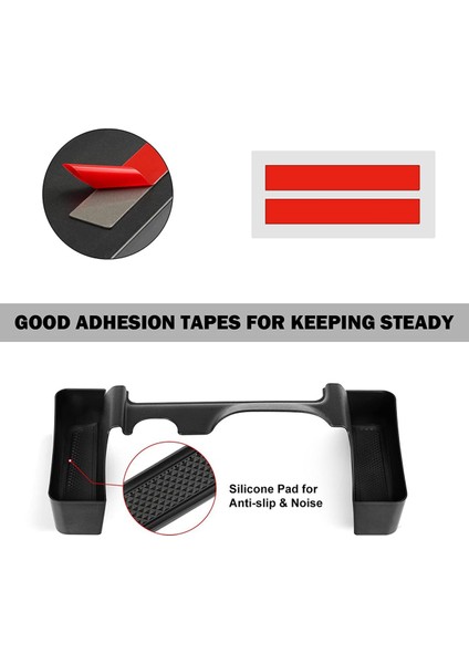 2011-2017 Için Dişli Tepsisi Jeep Wrangler Jk Çift Yan Yapıştırıcı Bantlı Iç Aksesuarlar (Yurt Dışından) fırsatları