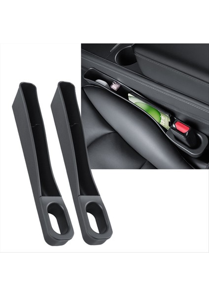 Tesla Model Y/3 Yayla 24 Konsol Yan Ekstra Depolama Koltuğu Çatlak Saklama Kutusu Için Araba Koltuğu Alanı Dolgu Organizatör Kutusu (Yurt Dışından) fırsatları
