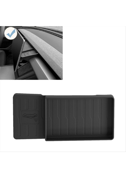 Tesla Model 3 Için Highland 2024 Merkez Konsolu Organizatör Tepsi Aksesuarları Gösterge Paneli Gizli Saklama Kutusu Ekranın Arkasında (Yurt Dışından) fırsatları