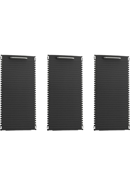 3x Araç Iç Kapalı Merkez Konsol Silindir Kapak -Kercedes C/e -Calss W204 S204 W212 S212 A20468076079051 Siyah (Yurt Dışından)