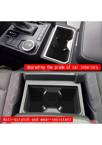Toyota Tacoma 2024 Otomobil Iç Aksesuarları Için Araba Merkezi Konsol Kupası Tutucu Saklama Kutusu (Yurt Dışından) modelleri